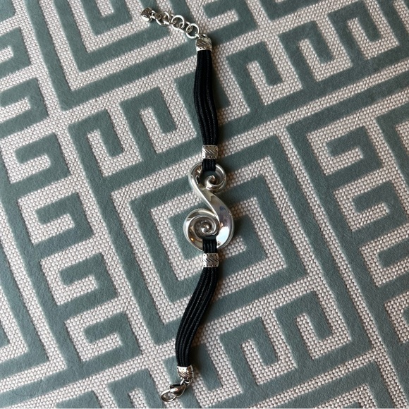 NWOT Brighton Rotollo Scroll Silver Plated Bracelet - Picture 3 of 7